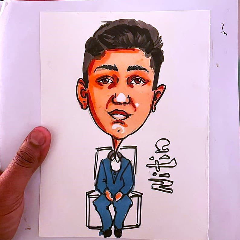 Colour Caricature 4