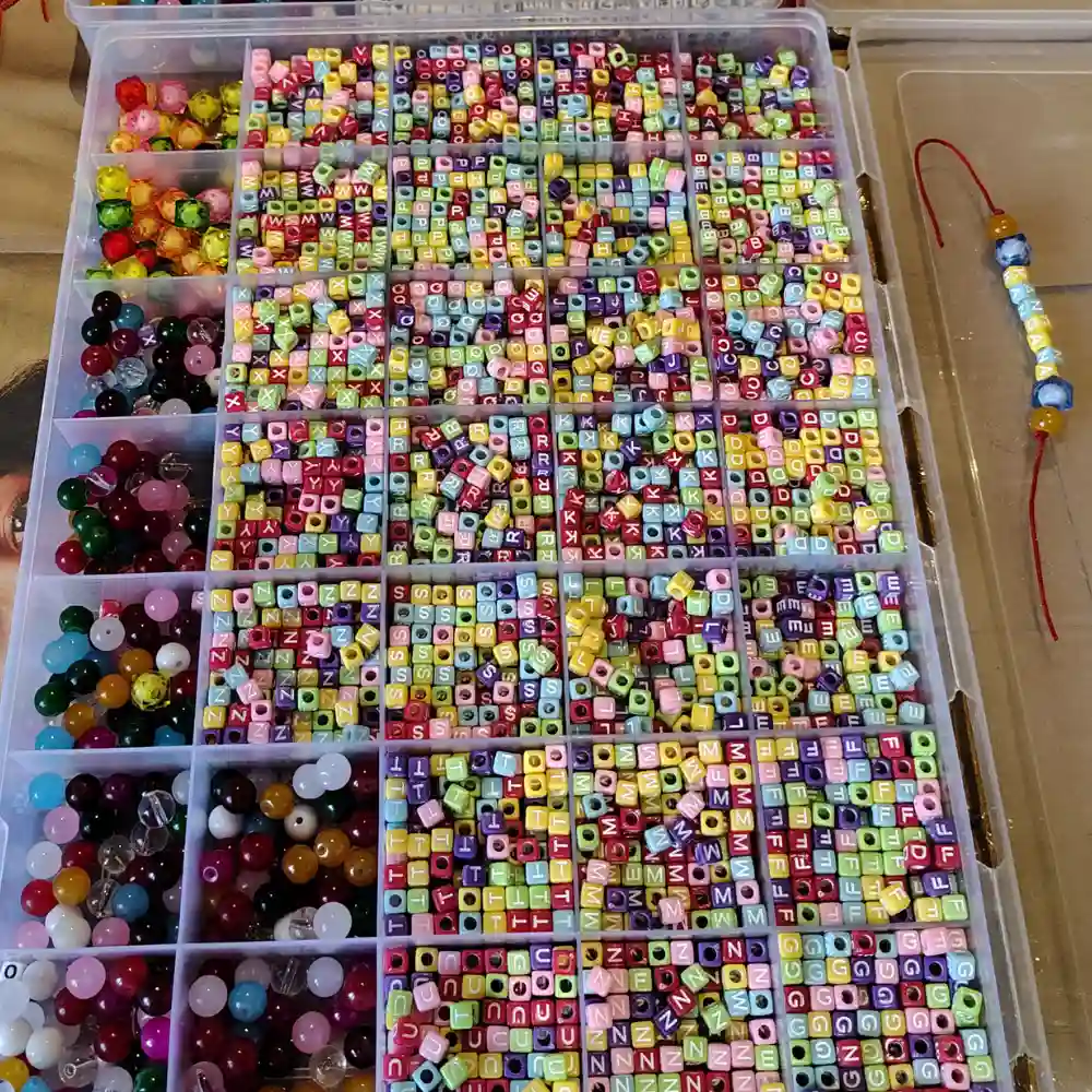 Name Beaded Bracelet