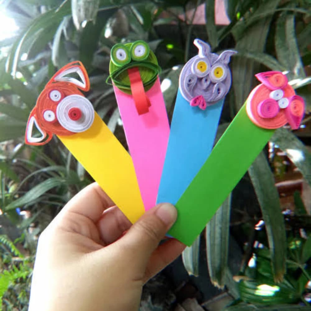 Quilling Bookmark Making 3