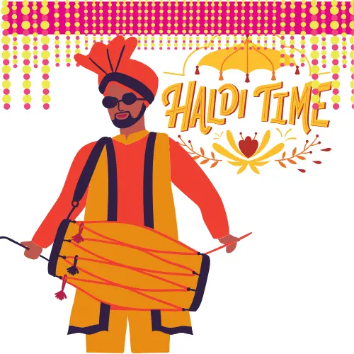 Haldi Ceremony Banner