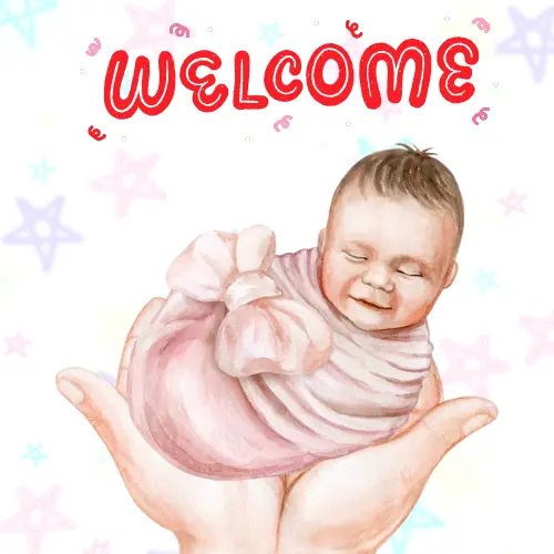 Welcome Baby Party Banner